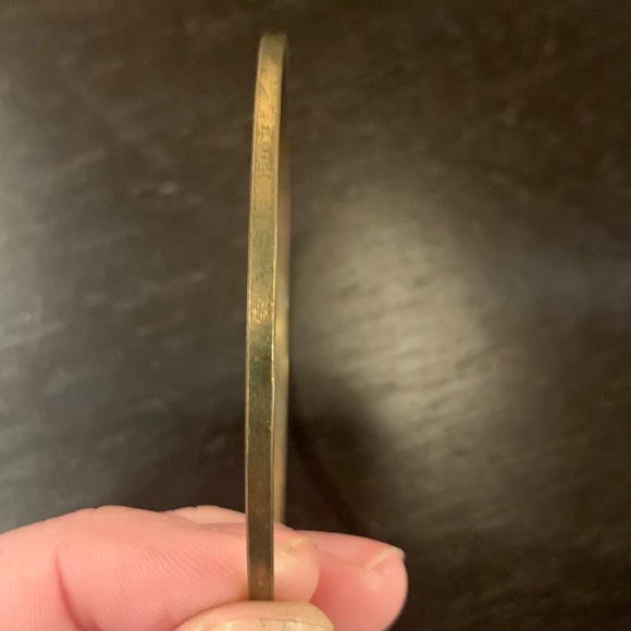 Vintage Gold, Copper, & Bronze Painted Metal Bracelets - 7 Piece Set - Picture 7 of 16